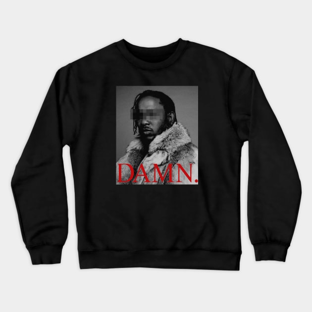 Kendrick Lamar Crewneck Sweatshirt by RoanVerwerft